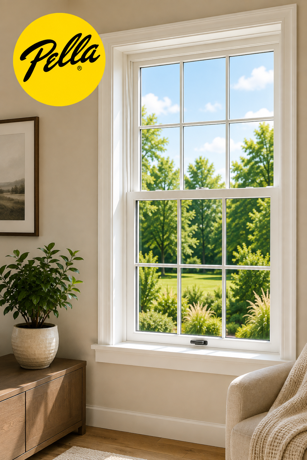 Pella windows installed by Michael’s Glass Company in Philadelphia, PA